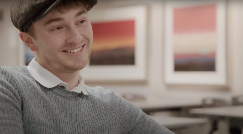 James Bell credits his success as an entrepreneur to Cleary