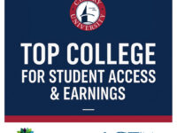 graphic that says Cleary University is a Top College for Student Access & Earnings
